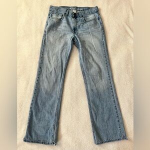 Urban Pipeline Light Blue Bootcut Denim Jeans, Size 32x34